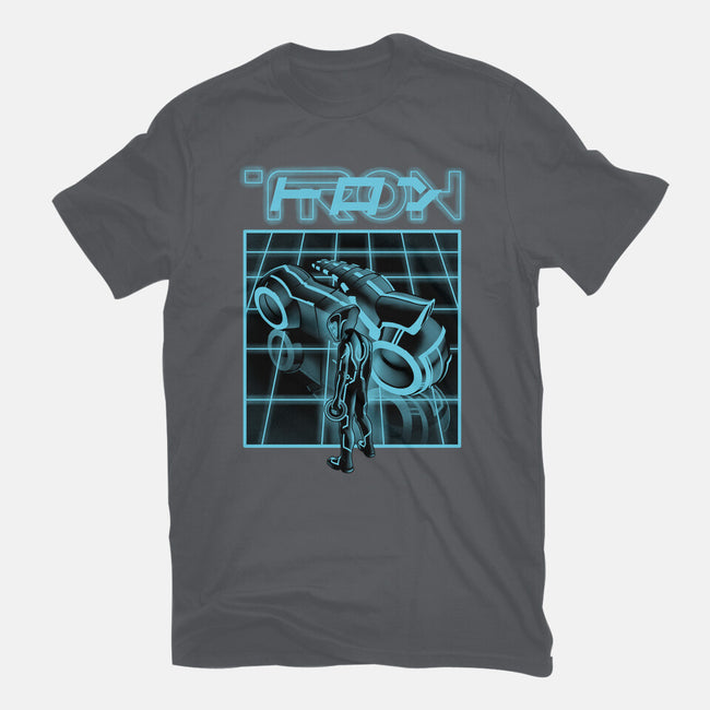 Enter The Grid-unisex basic tee-Studio Mootant