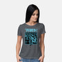 Enter The Grid-womens basic tee-Studio Mootant