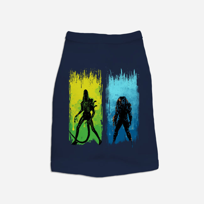 Xenomorph Vs Yautja-dog basic pet tank-IKILO