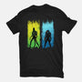 Xenomorph Vs Yautja-womens fitted tee-IKILO