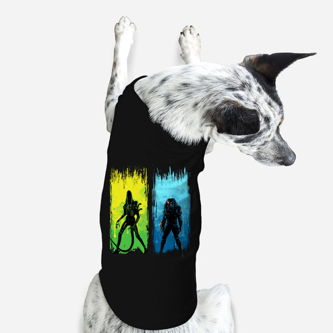 Xenomorph Vs Yautja-dog basic pet tank-IKILO