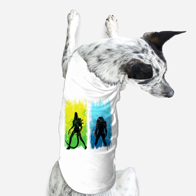 Xenomorph Vs Yautja-dog basic pet tank-IKILO