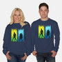 Xenomorph Vs Yautja-unisex crew neck sweatshirt-IKILO