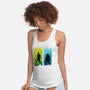 Xenomorph Vs Yautja-womens racerback tank-IKILO