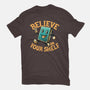 Believe In Your Shelf-womens basic tee-tobefonseca