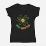 You Matter Atom Science-womens v-neck tee-tobefonseca