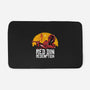 Red Din Redemption-none memory foam bath mat-rocketman_art