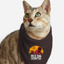 Red Din Redemption-cat bandana pet collar-rocketman_art