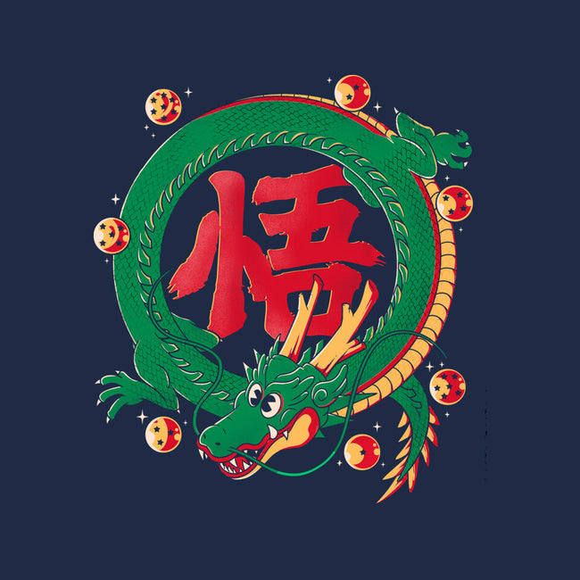 Dragon Kanji-unisex zip-up sweatshirt-Eoli Studio
