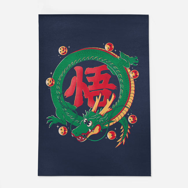 Dragon Kanji-none outdoor rug-Eoli Studio