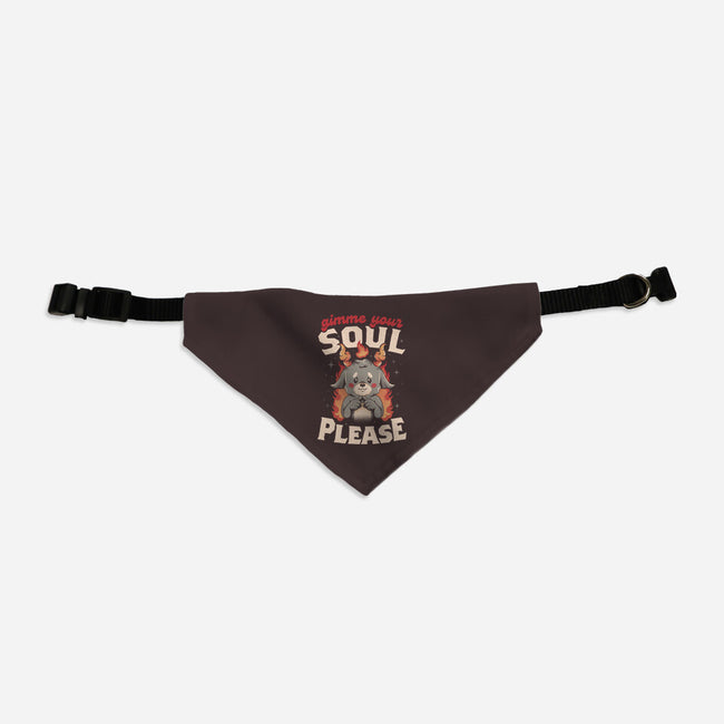 Gimme Your Soul Please-dog adjustable pet collar-eduely