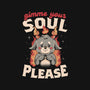Gimme Your Soul Please-dog basic pet tank-eduely