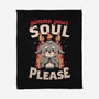 Gimme Your Soul Please-none fleece blanket-eduely