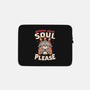Gimme Your Soul Please-none zippered laptop sleeve-eduely