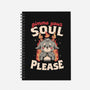 Gimme Your Soul Please-none dot grid notebook-eduely