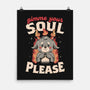 Gimme Your Soul Please-none matte poster-eduely