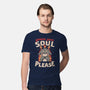 Gimme Your Soul Please-mens premium tee-eduely