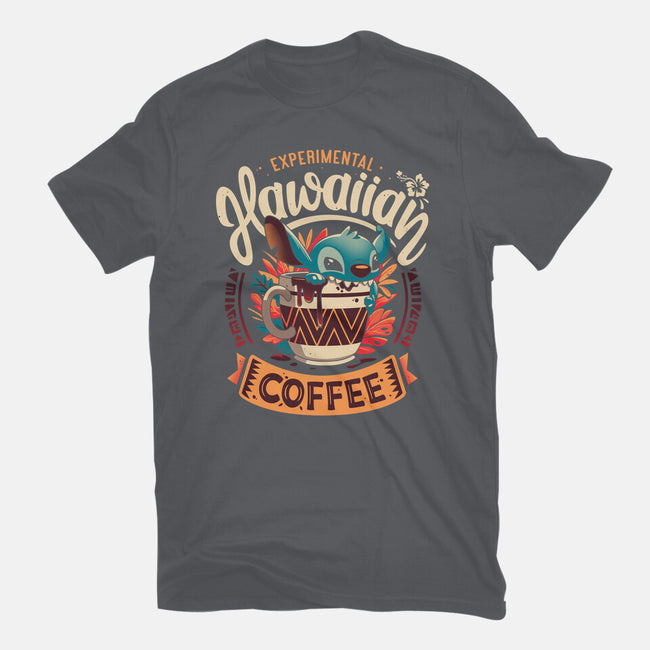 Experimental Coffee-womens basic tee-Snouleaf