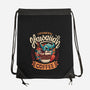 Experimental Coffee-none drawstring bag-Snouleaf