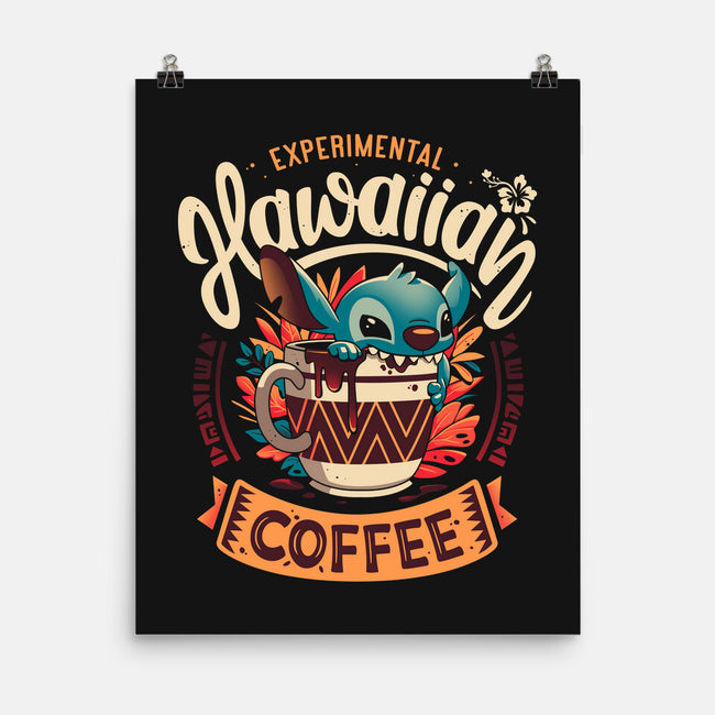 Experimental Coffee-none matte poster-Snouleaf