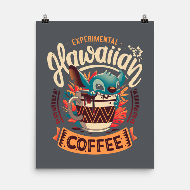 Experimental Coffee-none matte poster-Snouleaf