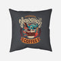 Experimental Coffee-none removable cover w insert throw pillow-Snouleaf