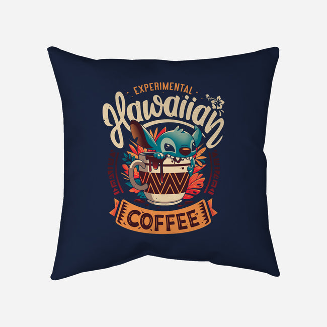 Experimental Coffee-none removable cover w insert throw pillow-Snouleaf
