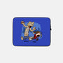Ellie And Clicker-none zippered laptop sleeve-Paul Simic