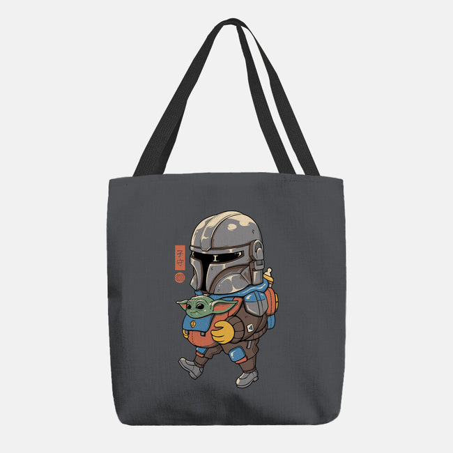 Galactic Baby Sitter-none basic tote bag-vp021