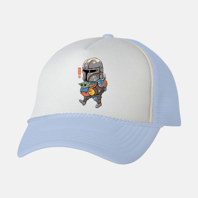 Galactic Baby Sitter-unisex trucker hat-vp021