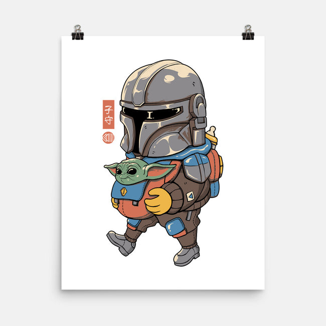 Galactic Baby Sitter-none matte poster-vp021