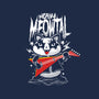 Heavy Meowtal-none removable cover w insert throw pillow-erion_designs