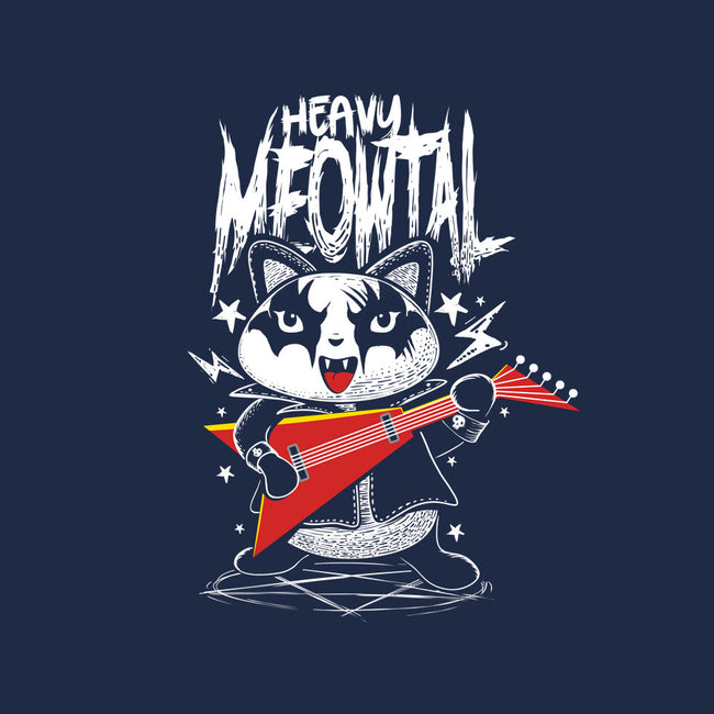 Heavy Meowtal-unisex crew neck sweatshirt-erion_designs