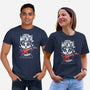 Heavy Meowtal-unisex basic tee-erion_designs