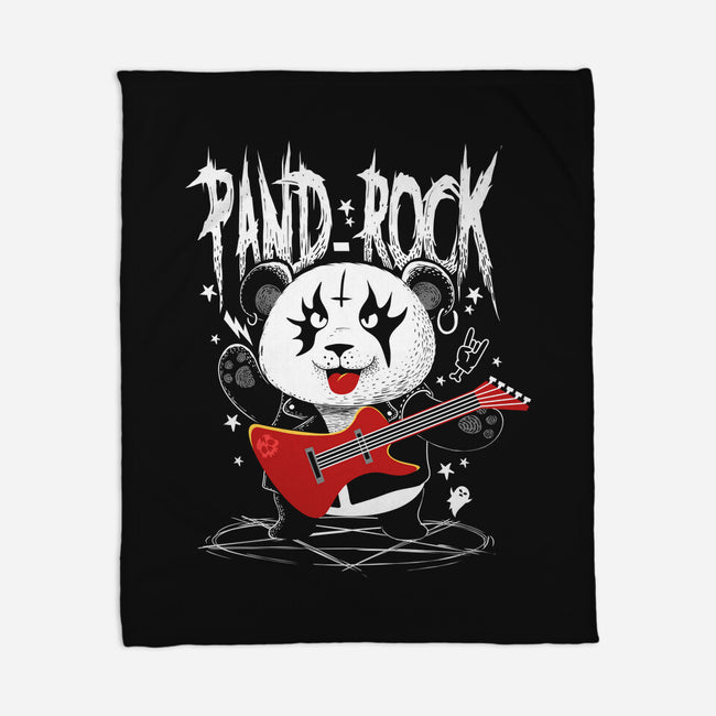 Pand-Rock-none fleece blanket-erion_designs