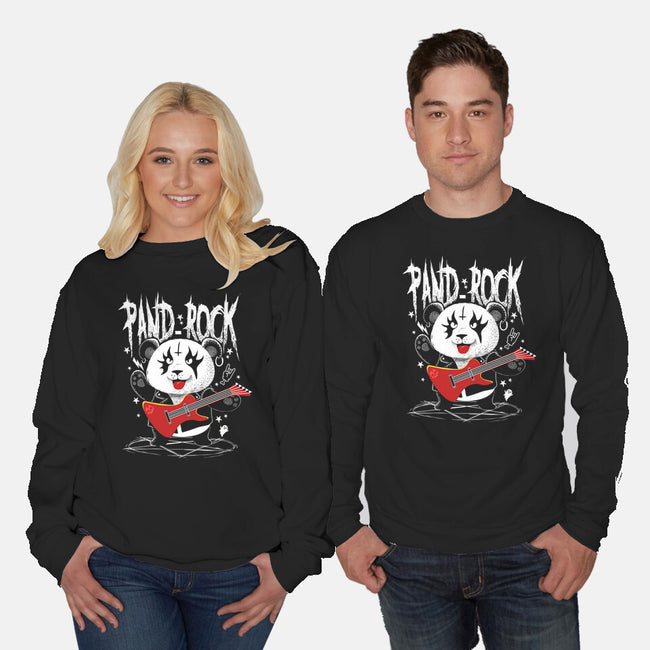 Pand-Rock-unisex crew neck sweatshirt-erion_designs