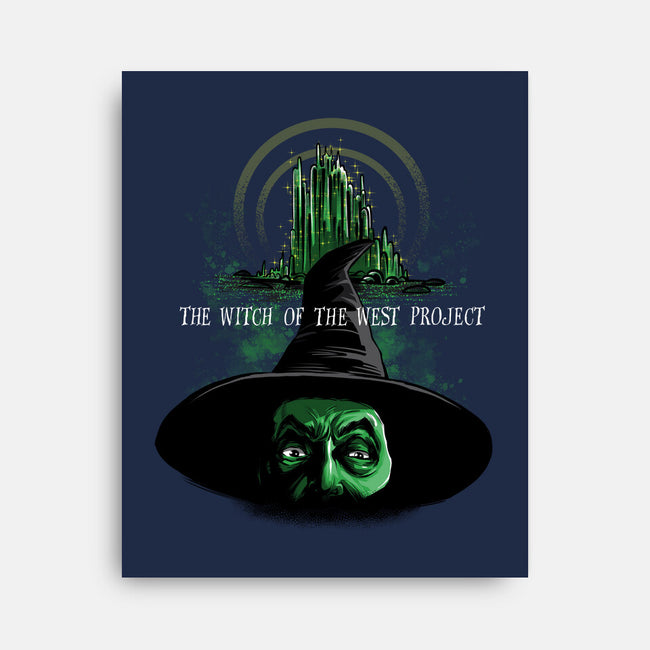 The Wicked Witch Of The West Project-none stretched canvas-zascanauta