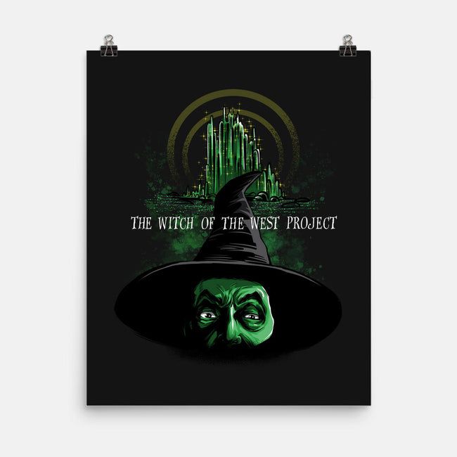 The Wicked Witch Of The West Project-none matte poster-zascanauta