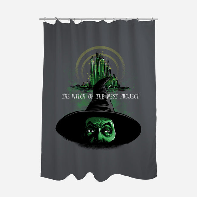 The Wicked Witch Of The West Project-none polyester shower curtain-zascanauta