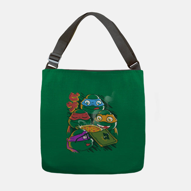Pizza Speel-none adjustable tote bag-estudiofitas