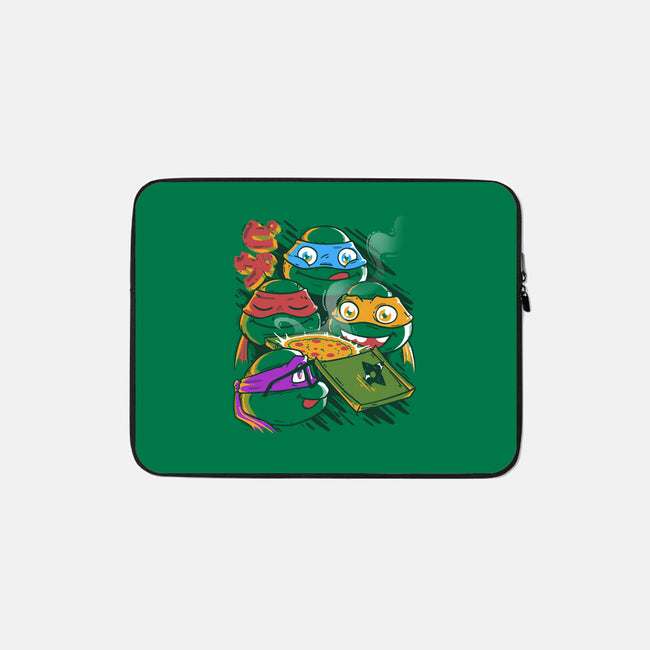 Pizza Speel-none zippered laptop sleeve-estudiofitas