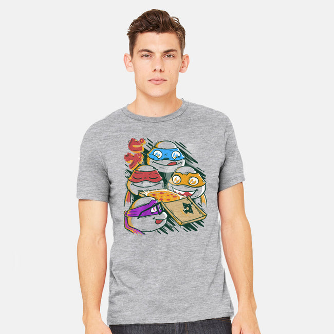 Pizza Speel-mens heavyweight tee-estudiofitas