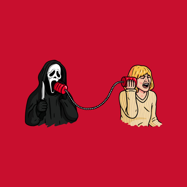 Scary Call-none removable cover w insert throw pillow-Raffiti