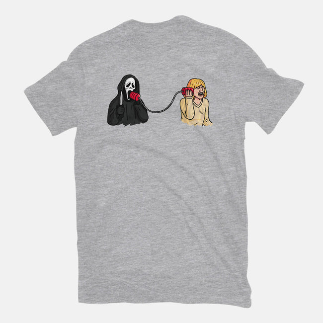Scary Call-womens fitted tee-Raffiti