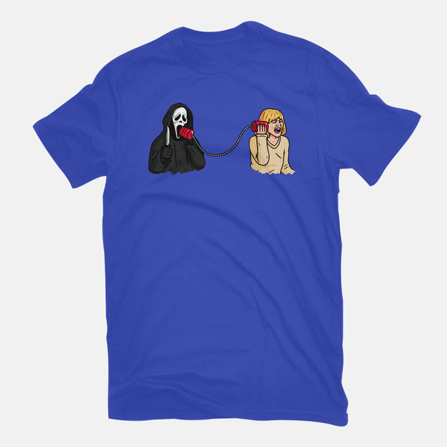 Scary Call-womens fitted tee-Raffiti