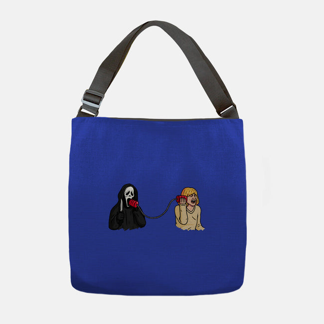 Scary Call-none adjustable tote bag-Raffiti