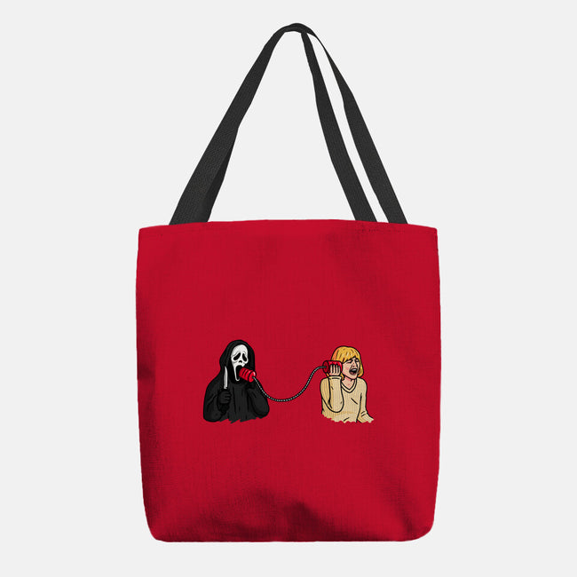 Scary Call-none basic tote bag-Raffiti