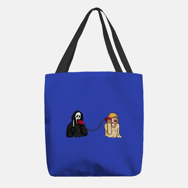 Scary Call-none basic tote bag-Raffiti