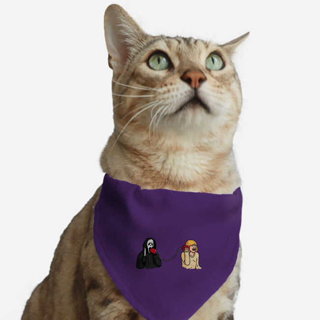 Scary Call-cat adjustable pet collar-Raffiti