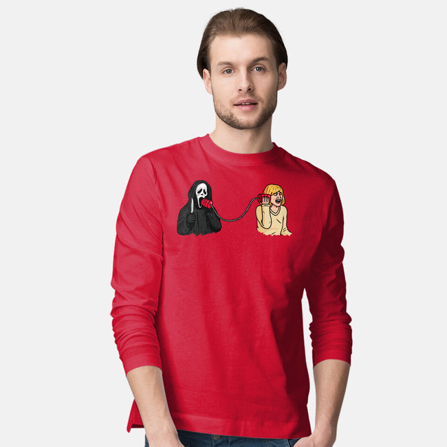 Scary Call-mens long sleeved tee-Raffiti